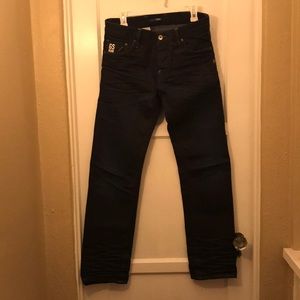 G-STAR RAW 01 5204 Jeans 30W 32L Worn Twice Button